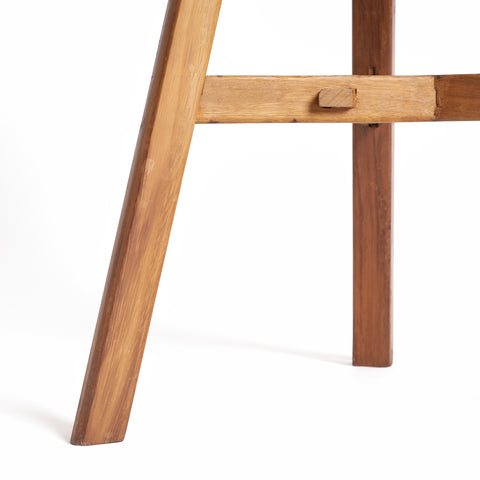 Teak Stool - THE SPRING PROJECT- The Mob Collective Teak Stool - THE SPRING PROJECT- The Mob Collective