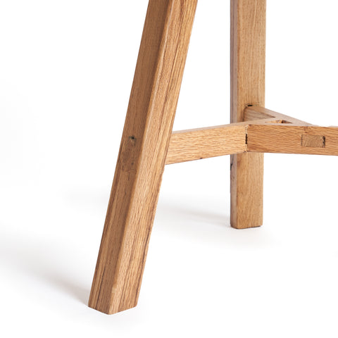 Oak Stool - THE SPRING PROJECT- The Mob Collective Oak Stool - THE SPRING PROJECT- The Mob Collective