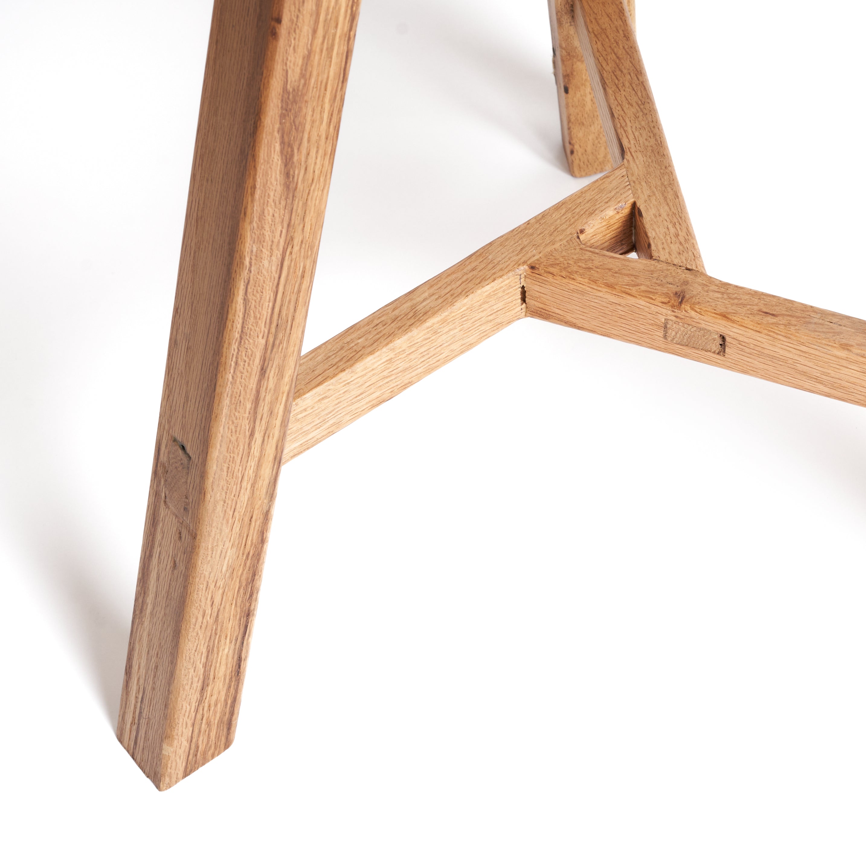 Oak Stool - THE SPRING PROJECT- The Mob Collective Oak Stool - THE SPRING PROJECT- The Mob Collective