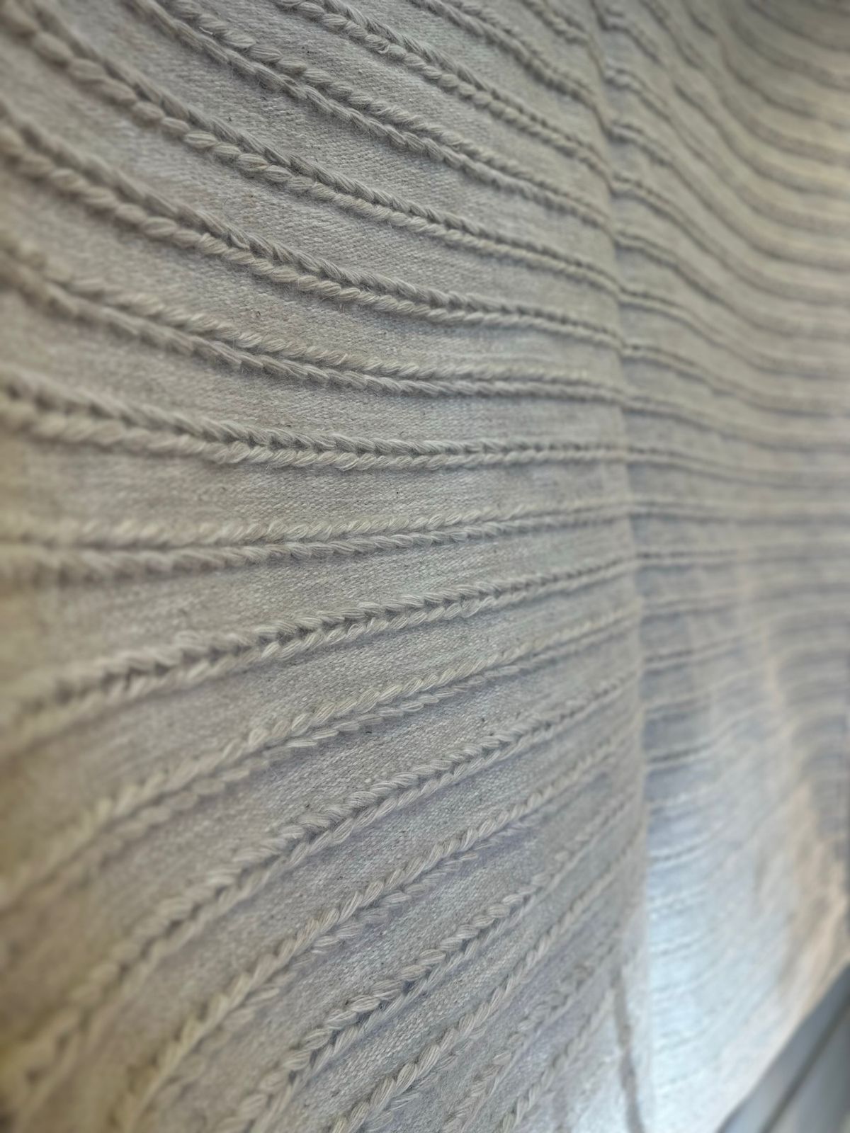 Egyptian Braids Killim Beige