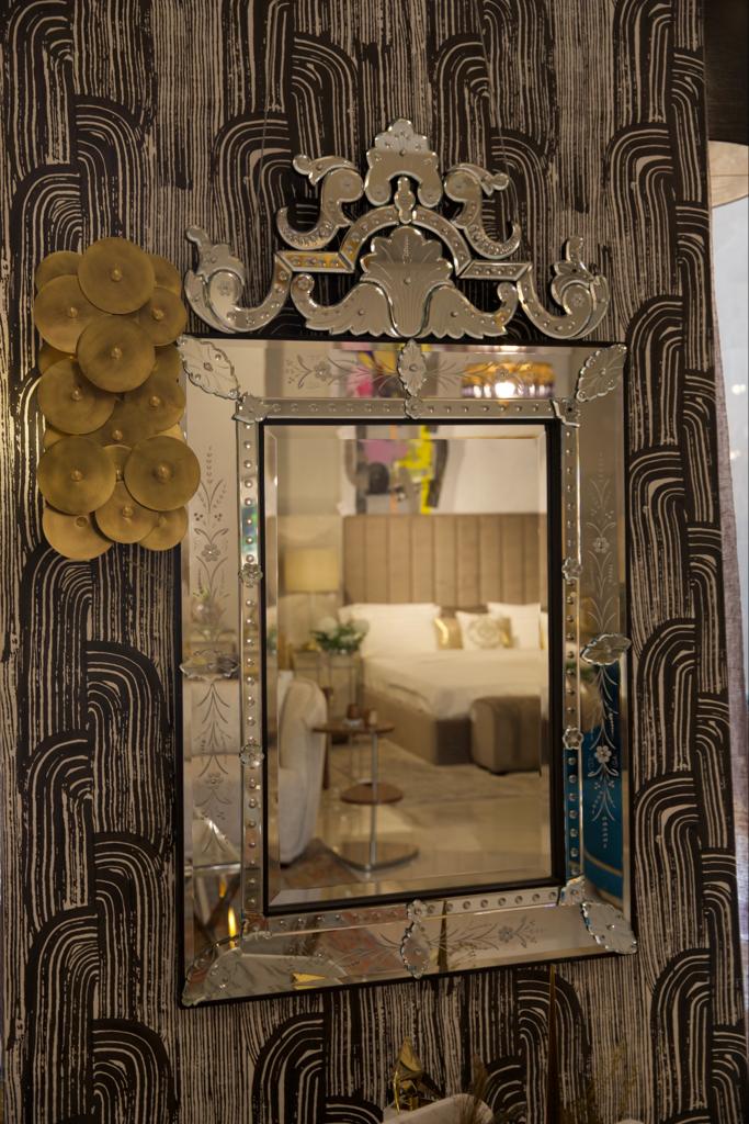 Vintage Mirror - Afkarna- The Mob Collective Vintage Mirror - Afkarna- The Mob Collective