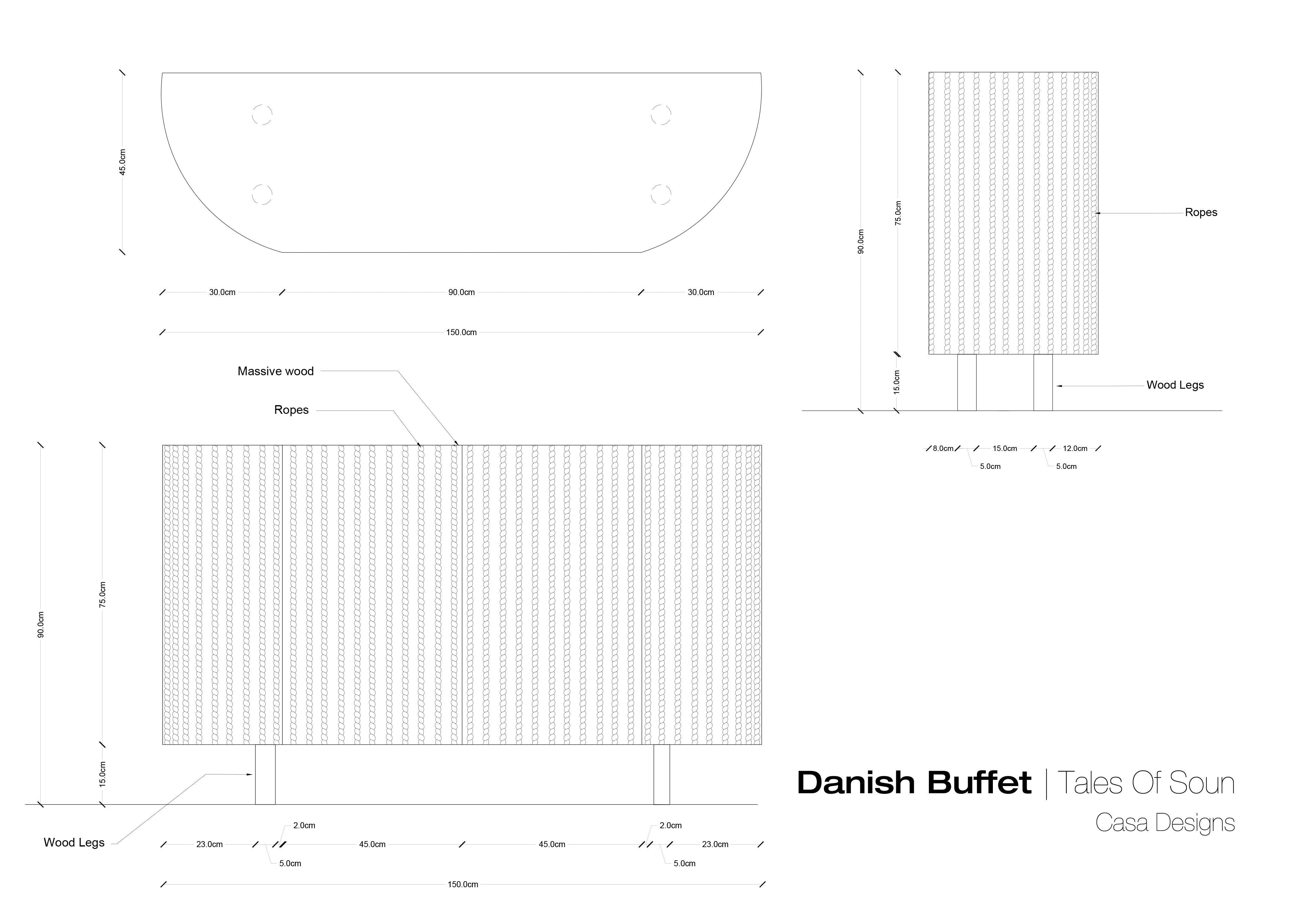 Danish Buffet - CASA Designs- The Mob Collective Danish Buffet - CASA Designs- The Mob Collective