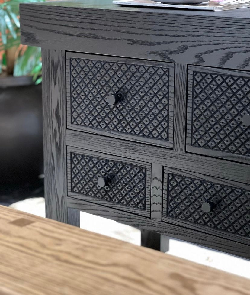 Carved Sideboard - THE SPRING PROJECT- The Mob Collective Carved Sideboard - THE SPRING PROJECT- The Mob Collective