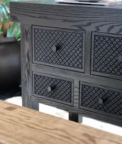 Carved Sideboard - THE SPRING PROJECT- The Mob Collective Carved Sideboard - THE SPRING PROJECT- The Mob Collective