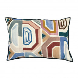 Maison Casamance Housse De Coussin Mahlangu - Design Emporium- The Mob Collective Maison Casamance Housse De Coussin Mahlangu - Design Emporium- The Mob Collective
