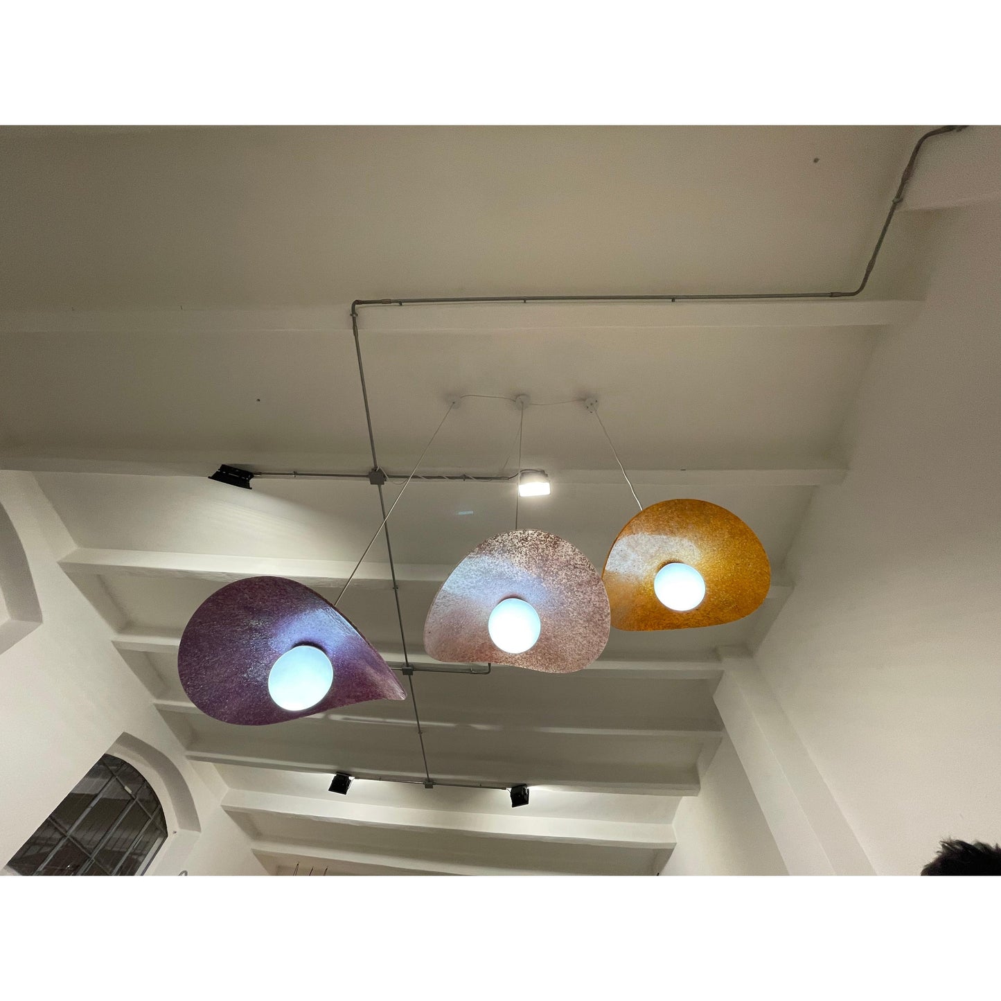 Cloud Chandelier - Shell Homage- The Mob Collective