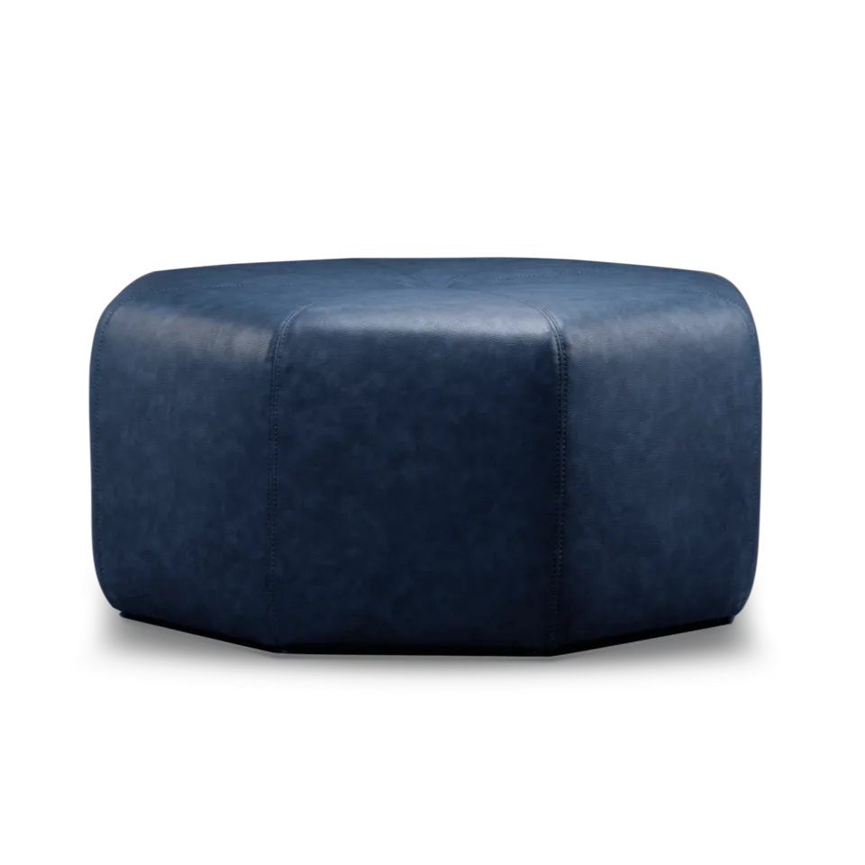 Octagonal Pouf - Mahally- The Mob Collective