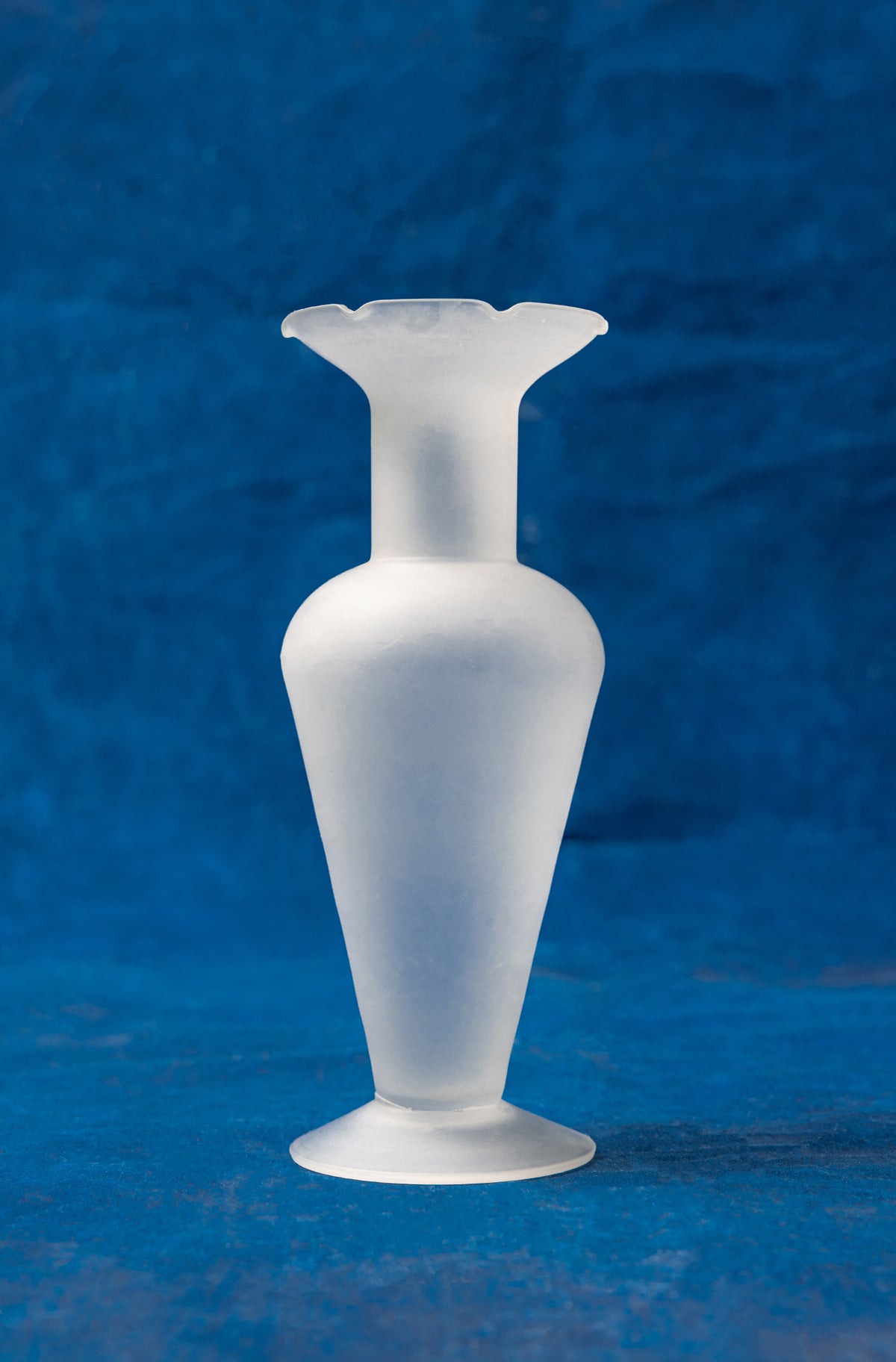 White Opaline Glass Vase