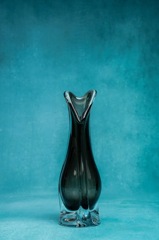 vinatge-murano-smokey-topaz-swung-vase