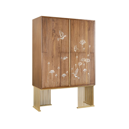 Pearly Ibis Cabinet - Shewekar- The Mob Collective