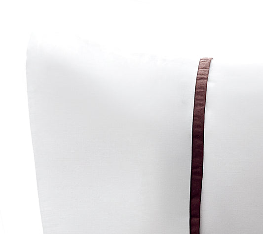 False Piping Pillow Case
