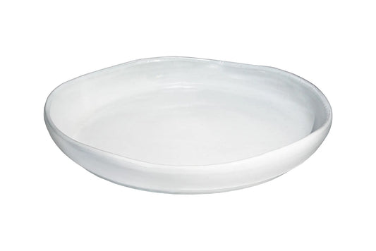 form-white-round-serving-platter