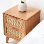 Alba Rattan Nightstand