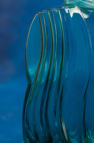 Aquamarine Murano Decanter