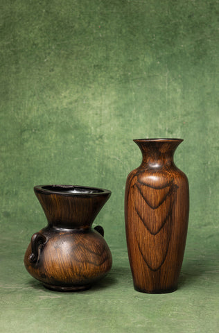 Pair of 70s Earthenware Vases