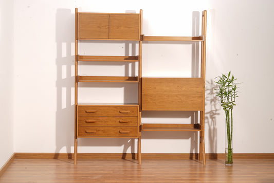LEVANDE - Midcentury Modern Bookcase / Bookshelf