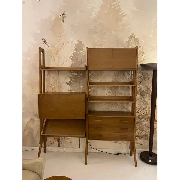 LEVANDE - Midcentury Modern Bookcase / Bookshelf