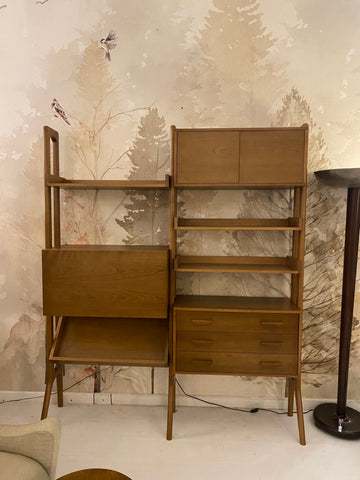 LEVANDE - Midcentury Modern Bookcase / Bookshelf