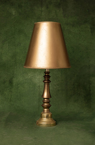 Pair of Gold Regency Table Lamps