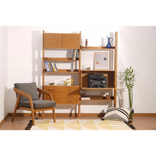 LEVANDE - Midcentury Modern Bookcase / Bookshelf