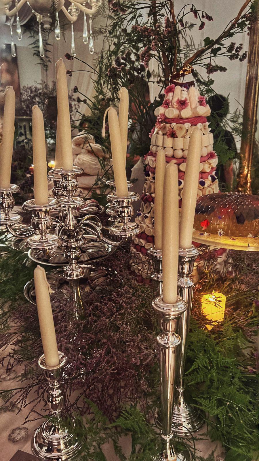 Silver Candelabra