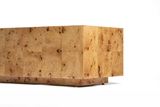 Burl Coffee Table