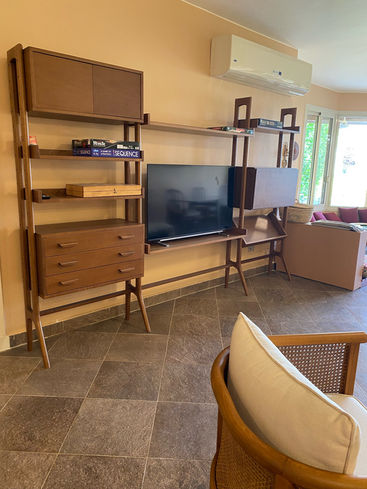 LEVANDE - Midcentury Modern Bookcase / Bookshelf