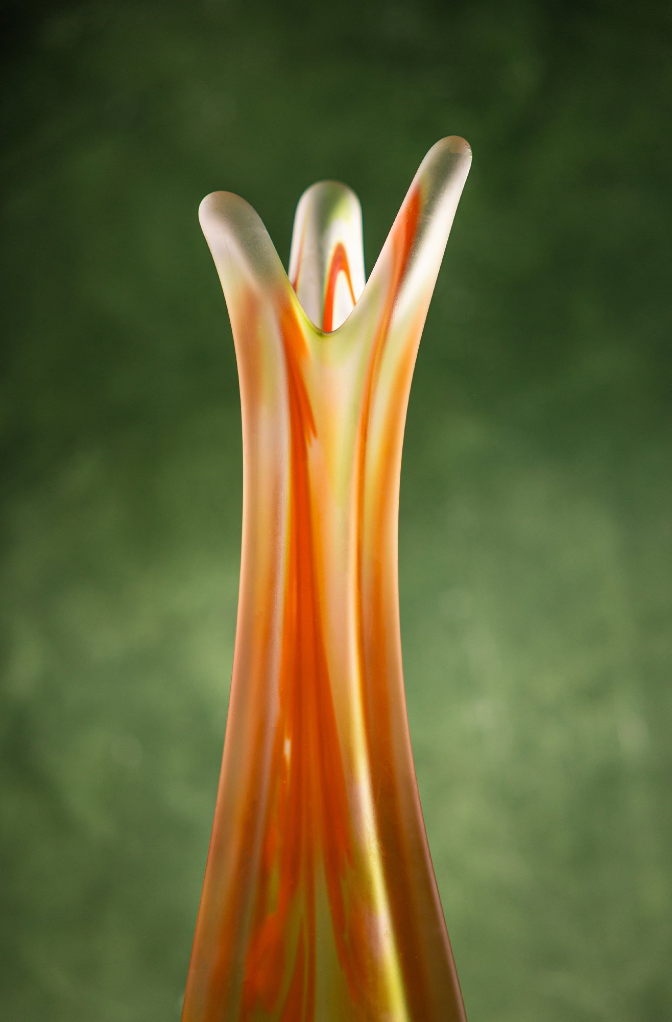 Eclectic Opaque Murano Vase