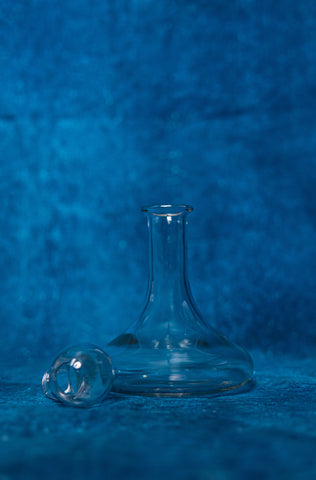Modernist Glass Decanter