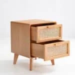 Alba Rattan Nightstand