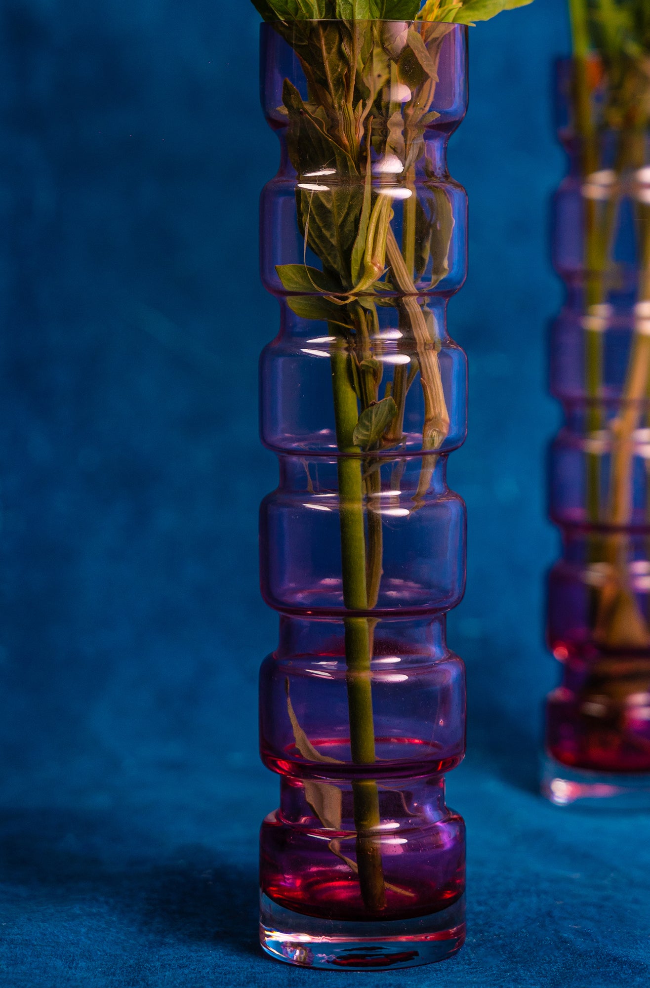 Nordic Sleek Hand-Blown Vases