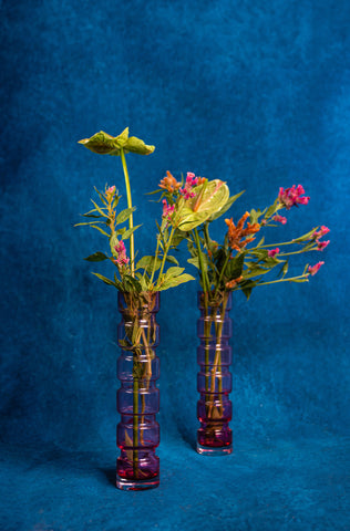 Nordic Sleek Hand-Blown Vases
