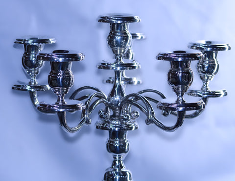 Silver Candle Holder