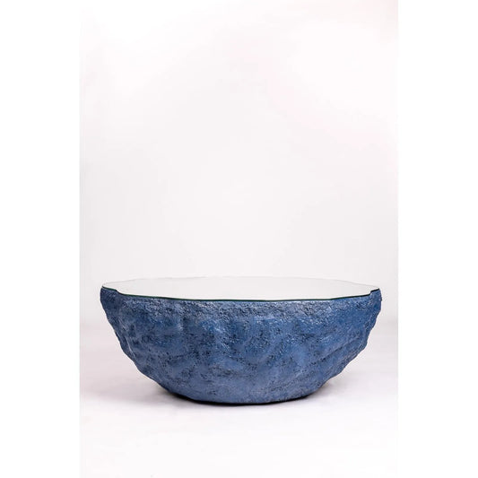 The Reflective Blue Rock Table - August- The Mob Collective