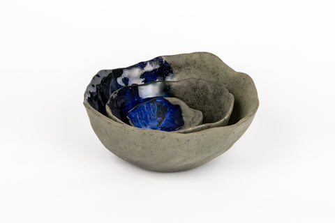 Yoga Blue Shades Bowl