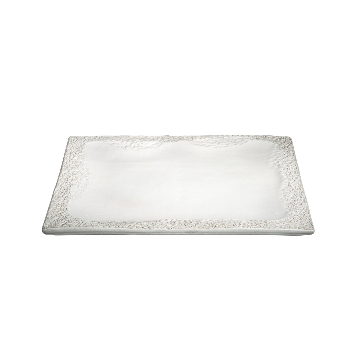 Coral Squared Serving Platter - ABRA CADABRA- The Mob Collective