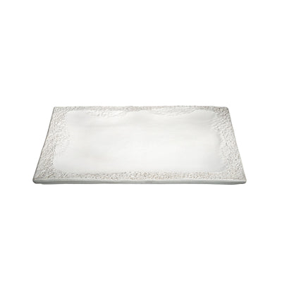 Coral Squared Serving Platter - ABRA CADABRA- The Mob Collective