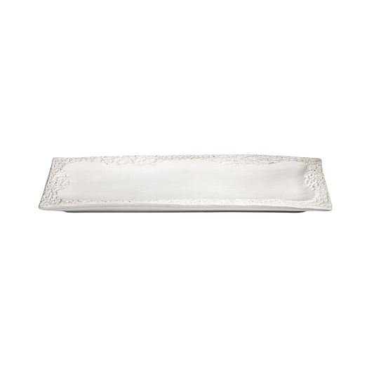 Coral Rectangular Serving Platter - ABRA CADABRA- The Mob Collective