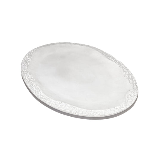 Coral Oval Serving Platter - ABRA CADABRA- The Mob Collective