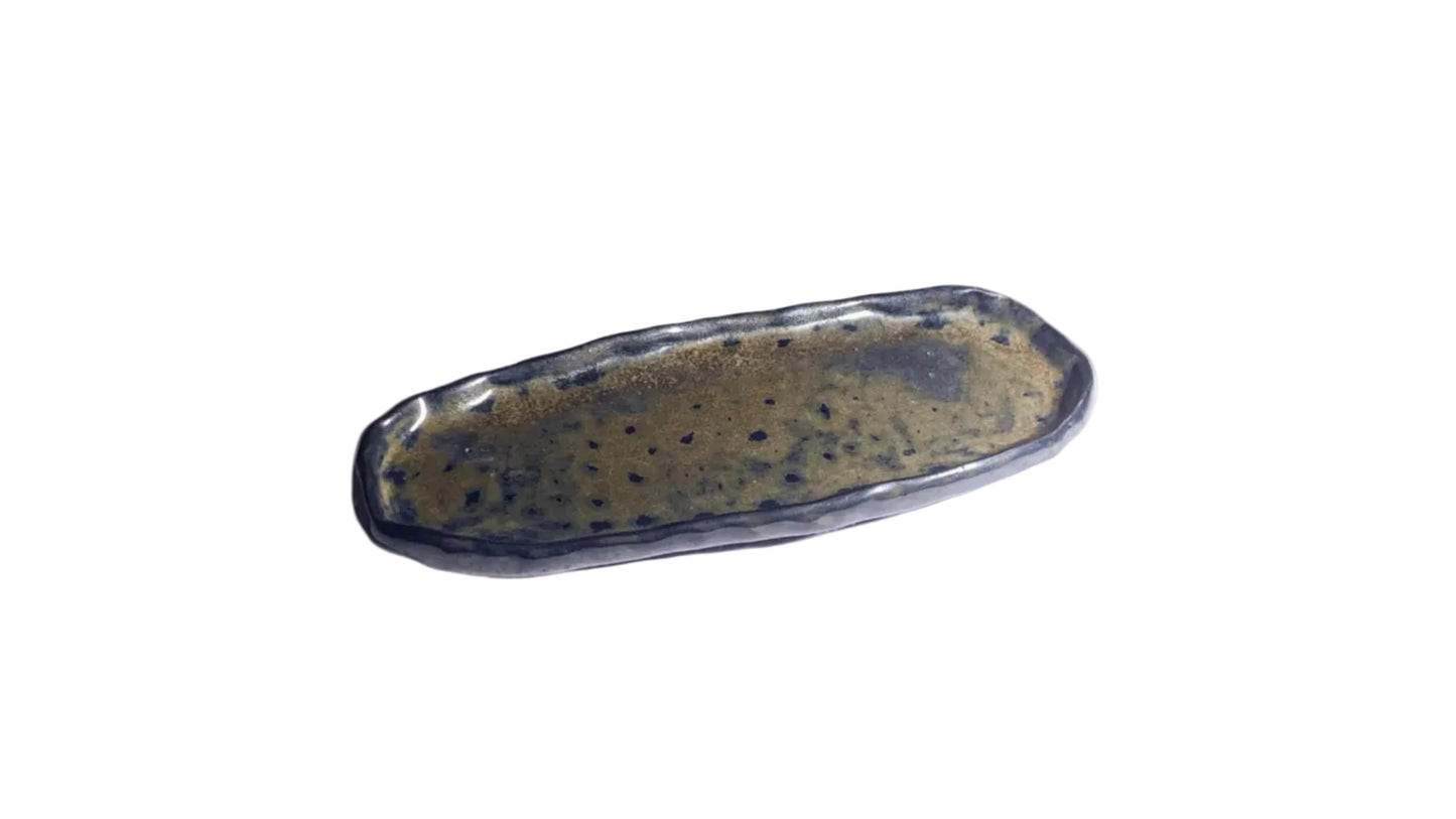 Caves Night Sky Oval Plate