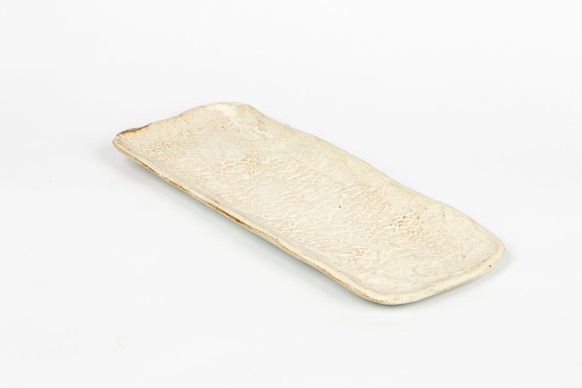 Seaside Rough Skin Flat Rectangular Tray