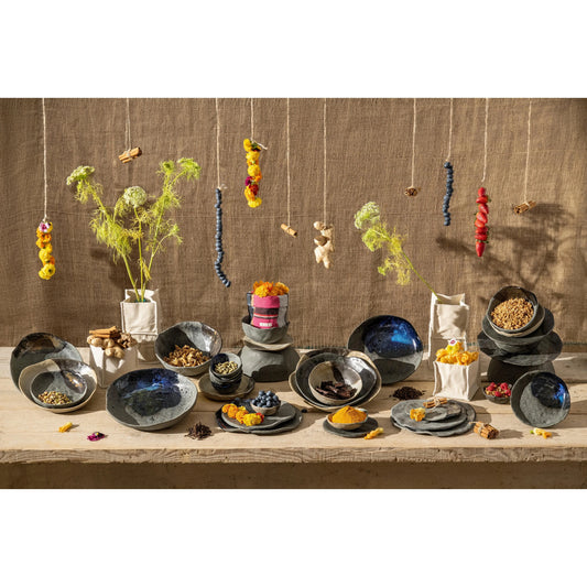 Yoga Charcoal Honey Flat Plate