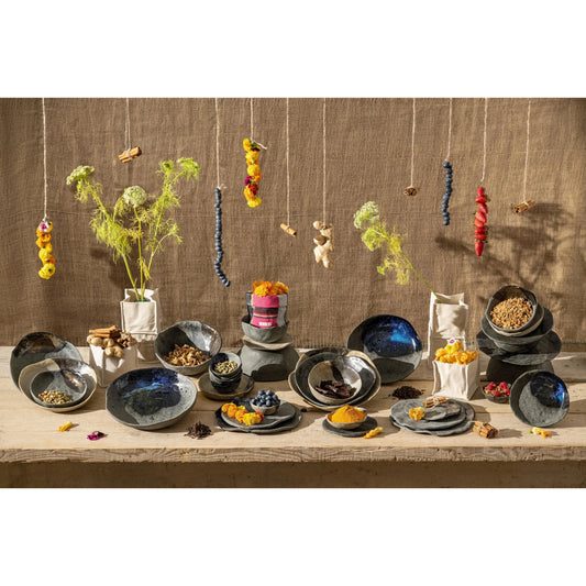 Yoga Charcoal Honey Deep Plate