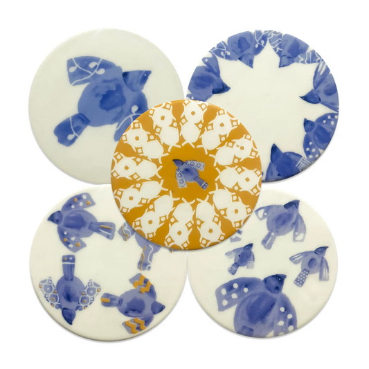 Birdies Coasters Set