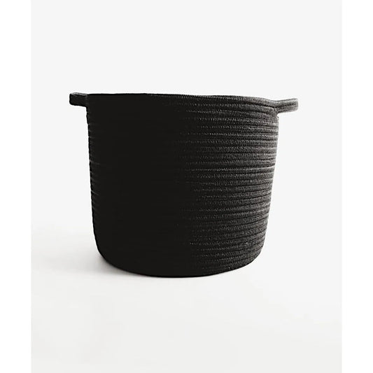 Black Storage and Laundry basket with Handles