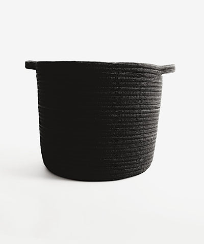 Black Storage and Laundry basket with Handles