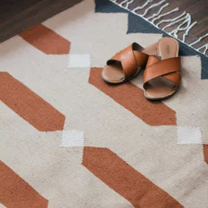 Bricks Rug - Kiliim- The Mob Collective