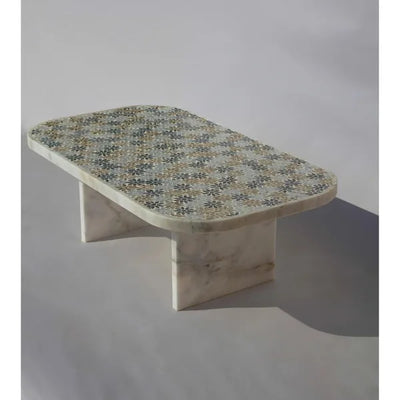 In Full Bloom Coffee Table - Cairo Stone Studio- The Mob Collective