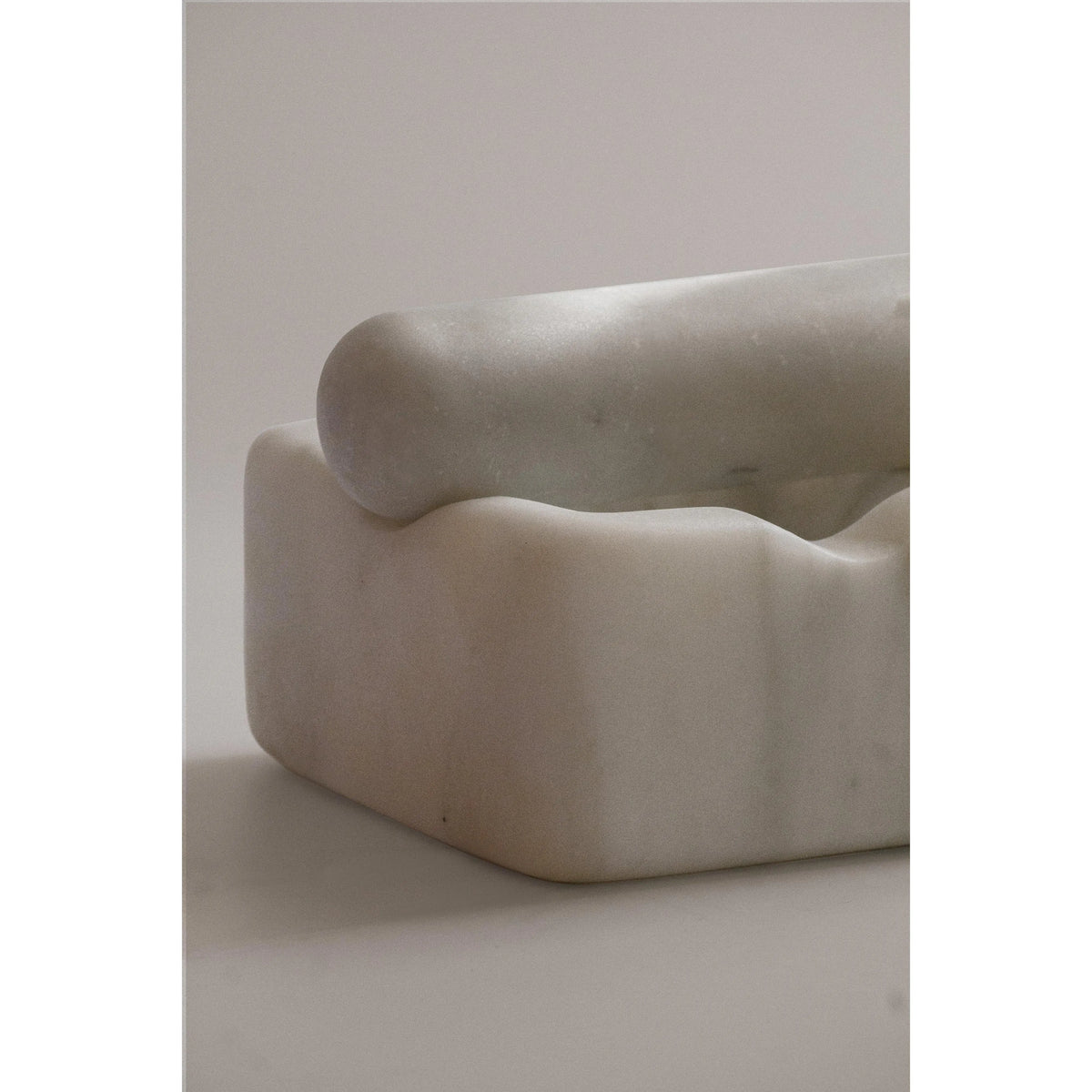 Square Mortar And Pestle - Cairo Stone Studio- The Mob Collective