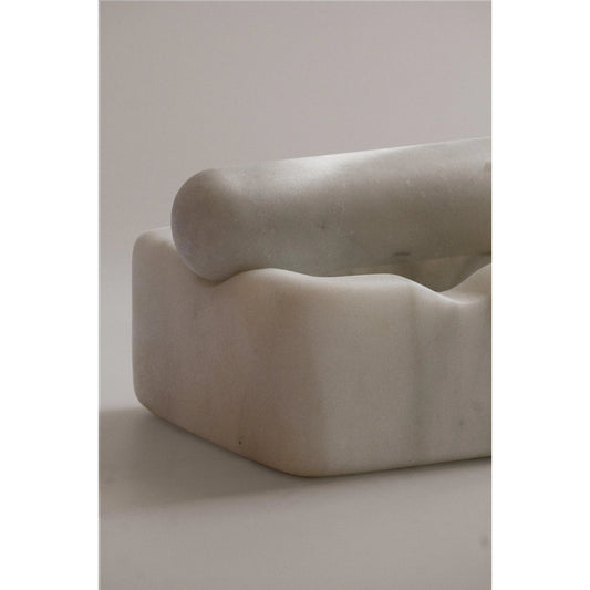 Square Mortar And Pestle - Cairo Stone Studio- The Mob Collective